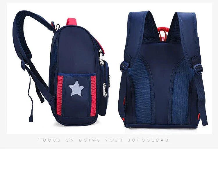 Sac à Dos orthopédique d’école primaire et Tablet LCD pour Enfants Cadeau - Rouge