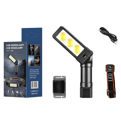 Lampe de Poche LED Portable et Réflecteur 20W