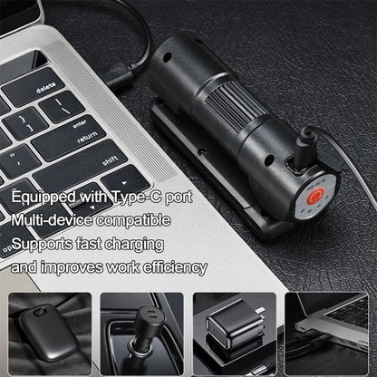 Lampe de Poche LED Portable et Réflecteur 20W