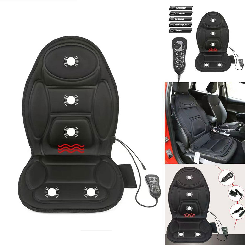 Siège De Massage Auto et Maison avec 5 Modes Vibrations et Coussin Memory Foam - تنزوت