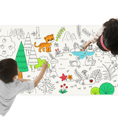 Rouleau de papier à colorier pour enfants 500*30 - ورق تلوين للأطفال