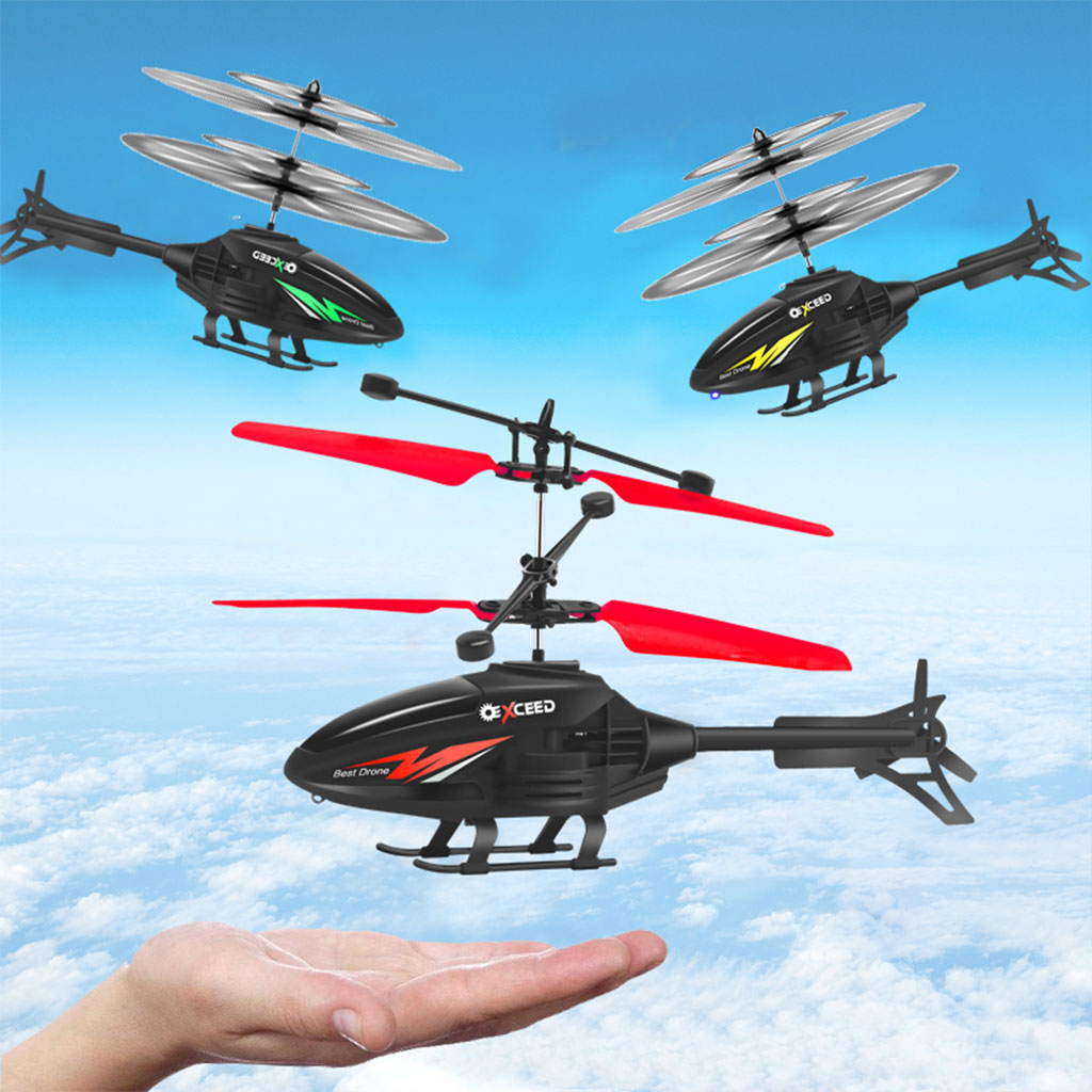 Hélicoptère Rechargeable avec Capteur Infrarouge pour Enfants – طائرة هيليكوبتر لاسلكية للأطفال