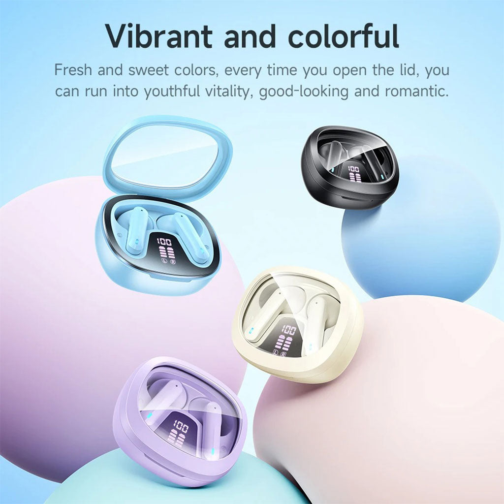 Écouteurs sans fil Bluetooth 5.3 HOCO EQ6 Purple – سماعات لاسلكية أصلية