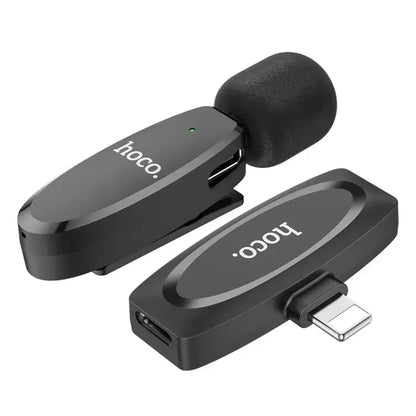 Hoco L15 Microphone Cravate Sans fil IPHONE – ميكروفون لاسلكي أصلي