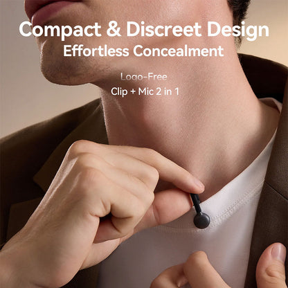 Microphone cravate sans fil Hollyland Lark M2S Combo (récepteur caméra + récepteur USB-C + câble Lightning)