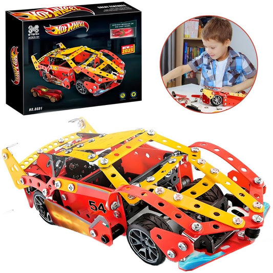Kit de Construction Métallique Voiture de Sport HotWheel - مجموعة بناء سيارة رياضية تنزوت