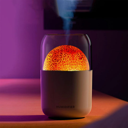 Diffuseur d’arômes Effet Volcan Lumineux 300ML تنزوت