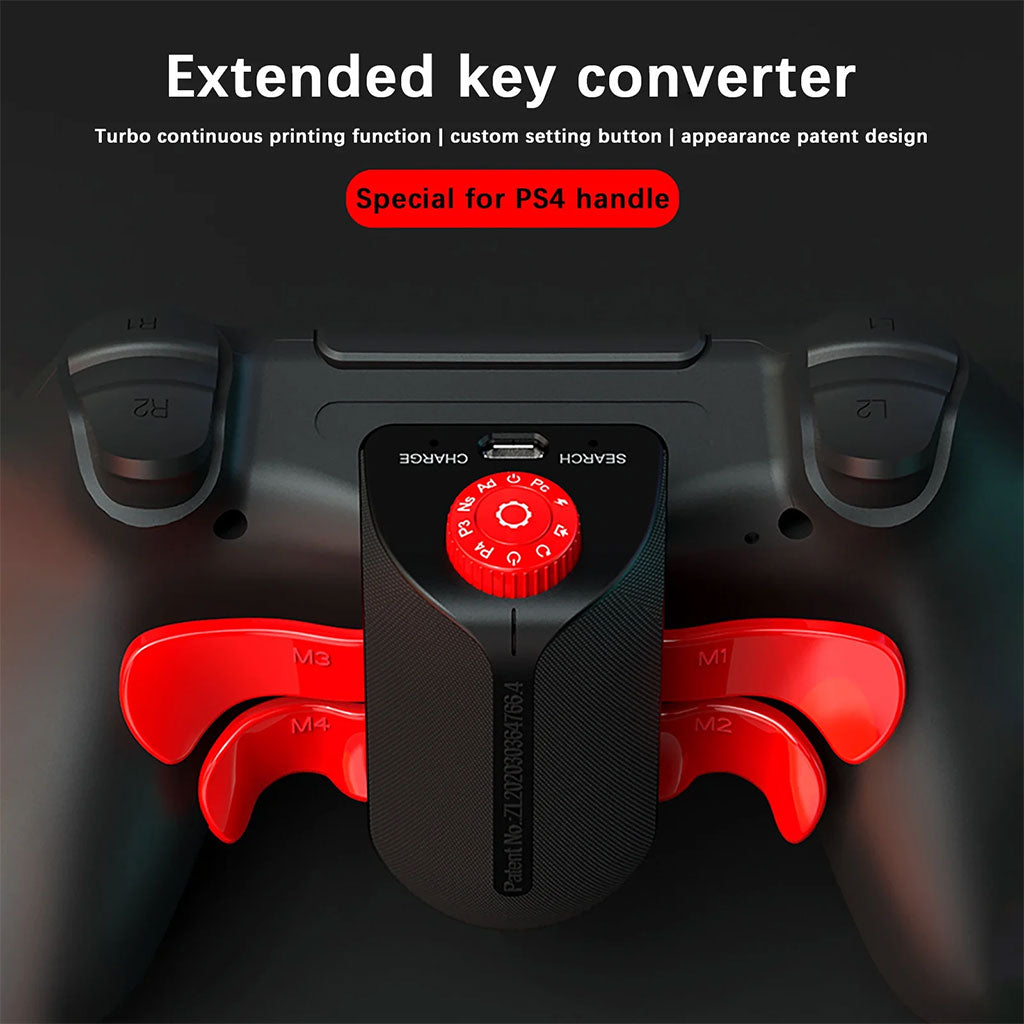 IPEGA Bouton arrière pour manettes PS4
