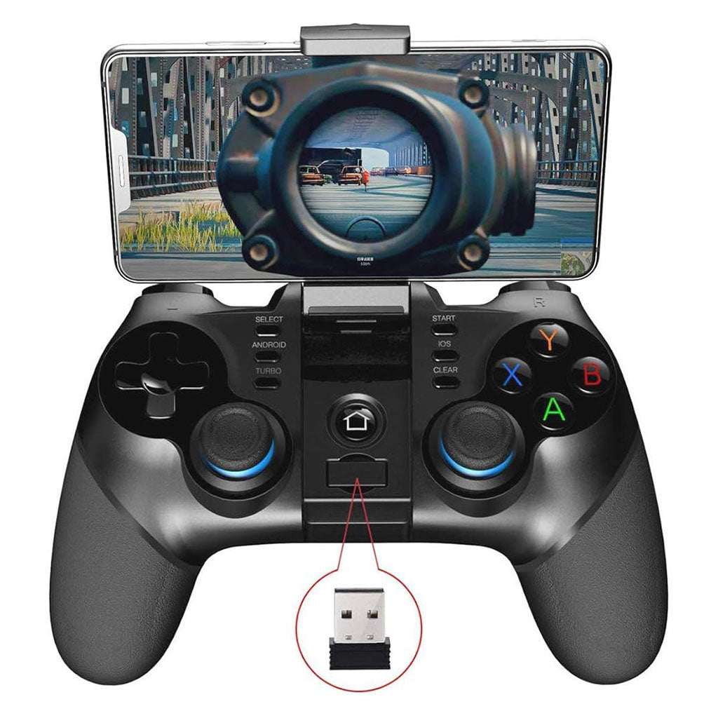 Manette de jeu sans fil IPEGA PG-9156 3en1 avec support téléphone – يد تحكم لاسلكية