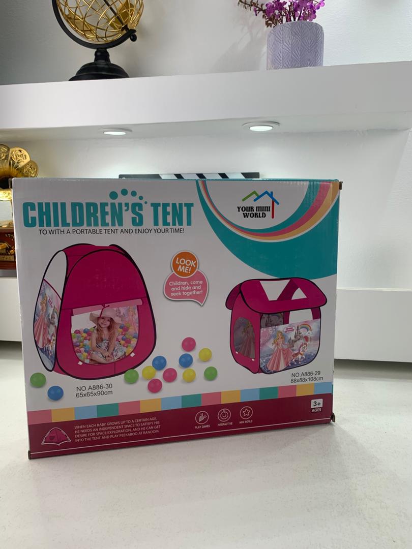 Tente de jeu pour enfants avec 10 balles colorées – خيمة ألعاب للأطفال