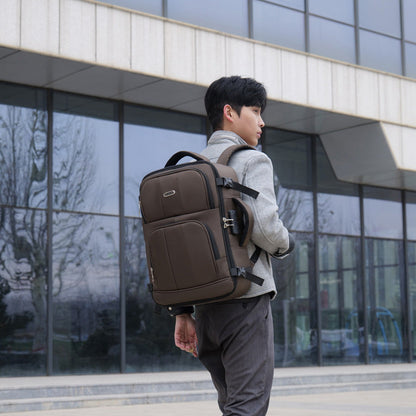 Sac à Dos de Voyage Multifonction Grande Capacité IYM-04 Marron – محفظة ظهر حجم كبير