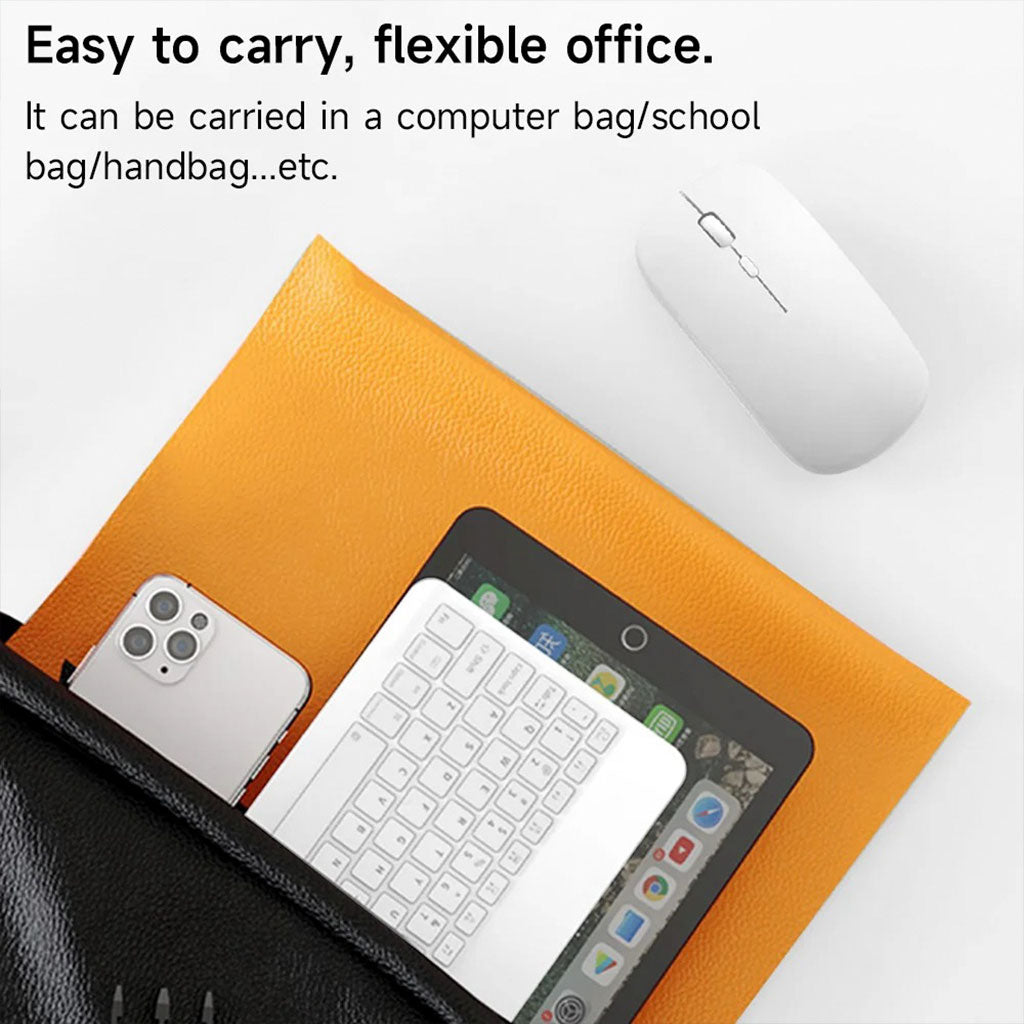 Combo clavier et souris avec support de téléphone compatible ( windows + ios + android )