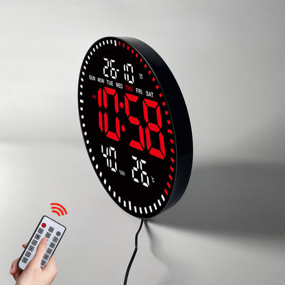 Horloge murale numérique LED avec Télécommande JH-2860