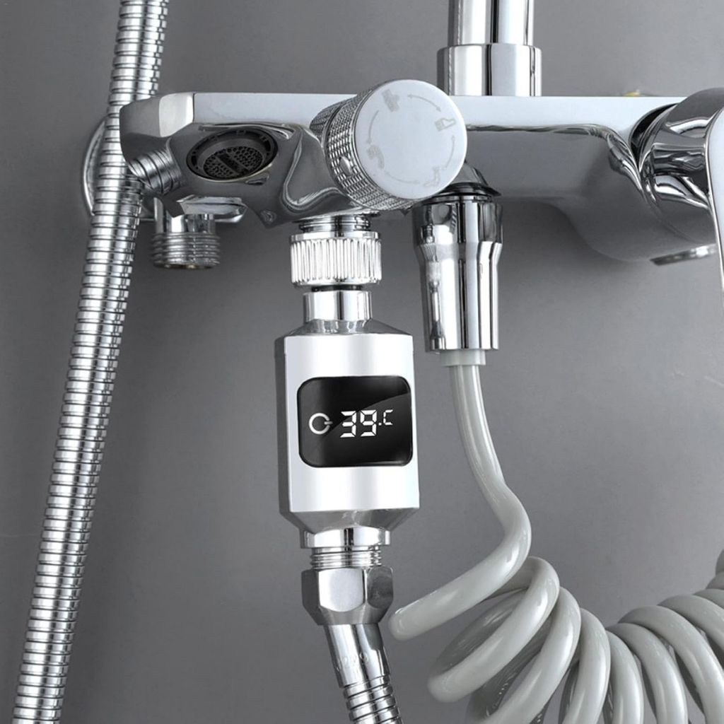 Moniteur de Température de l'Eau Numérique avec Affichage LED – مقياس درجة الحرارة للماء بشاشة رقمية