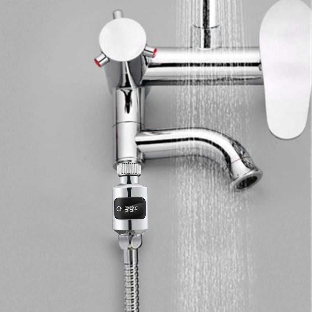 Moniteur de Température de l'Eau Numérique avec Affichage LED – مقياس درجة الحرارة للماء بشاشة رقمية