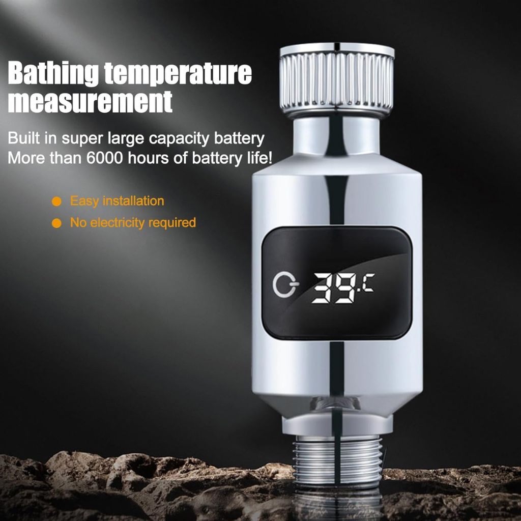Moniteur de Température de l'Eau Numérique avec Affichage LED – مقياس درجة الحرارة للماء بشاشة رقمية