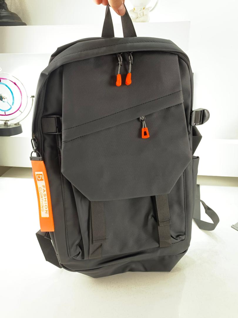 Sac à Dos Urbain Style Décontracté Tissue Imperméable Noir – حقيبة ظهر رجالية