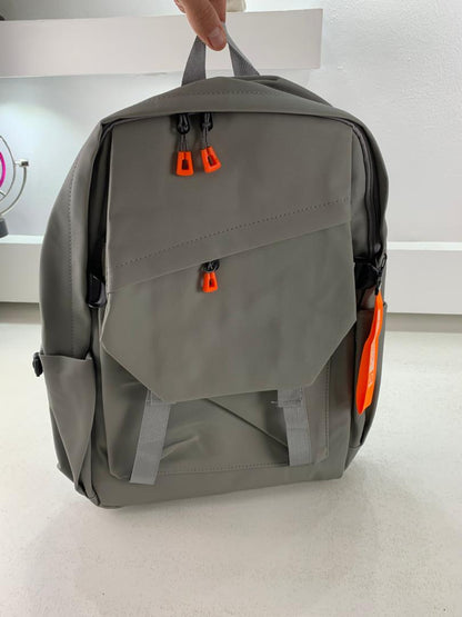Sac à Dos Urbain Style Décontracté Tissue Imperméable Gris – حقيبة ظهر رجالية