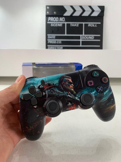 SONY DualShock Manette PS4 Sans Fil, Batterie Rechargeable (High Copy) – Edition Valhala AC