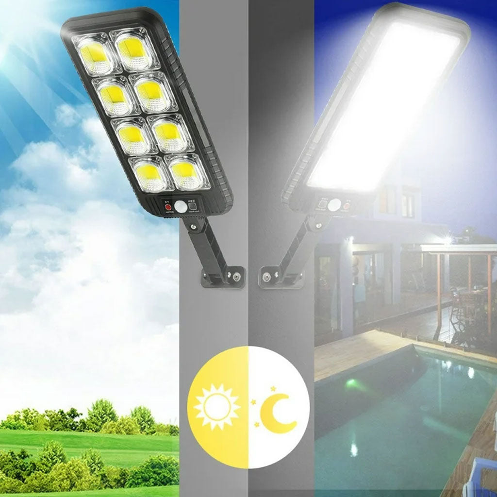 Lampadaires 200LED à énergie solaire étanche IP65 JX200 – مصباح خارجي يعمل بالطاقة الشمسية