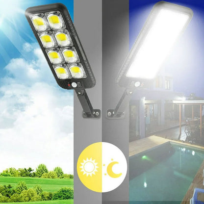 Lampadaires 200LED à énergie solaire étanche IP65 JX200 – مصباح خارجي يعمل بالطاقة الشمسية