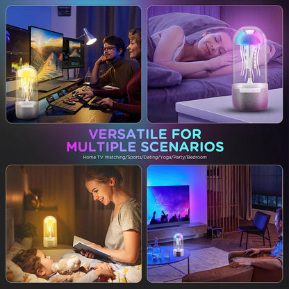 Lampe Méduse Atmosphérique avec Haut-Parleur – مصباح على شكل قنديل البحر