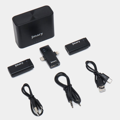 JMARY Microphone Sans-Fil MW-16 (2-TX)