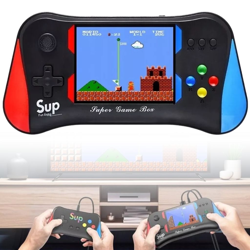 Console de Jeu 1-2 Jouer Portable Rétro Maizic Smarthome Dual – جهاز ألعاب محمول كلاسيكي تنزوت