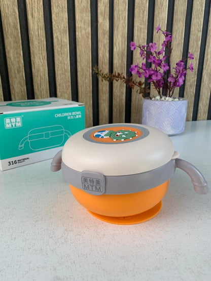 Boîte à Manger pour Enfants avec Couvercle Illustré Design Ludique – علبة حفظ الطعام للأطفال