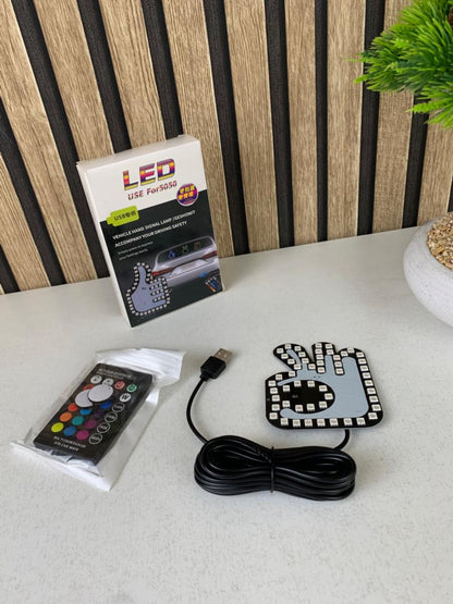 Lumière LED Doigts de Signalisation pour Voitures 1PCS
