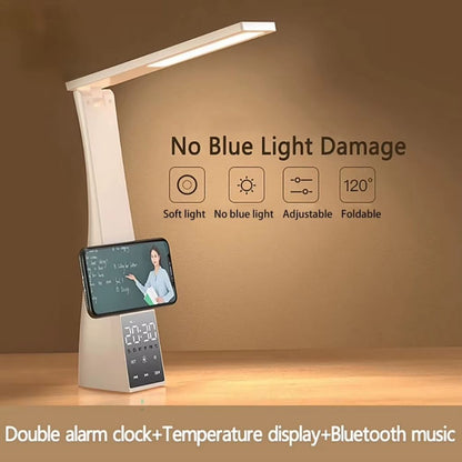 4en1 Lampe de Bureau LED et Haut-Parleur Bluetooth – مصباح مكتب و مكبر صوت