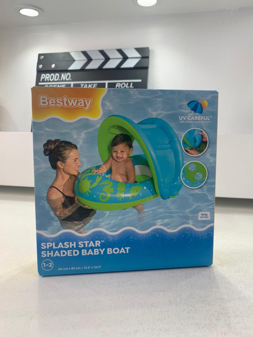 Bouée Gonflable pour enfants avec toit de protection UV Bestway 34091 – عوامة مائية للأطفال