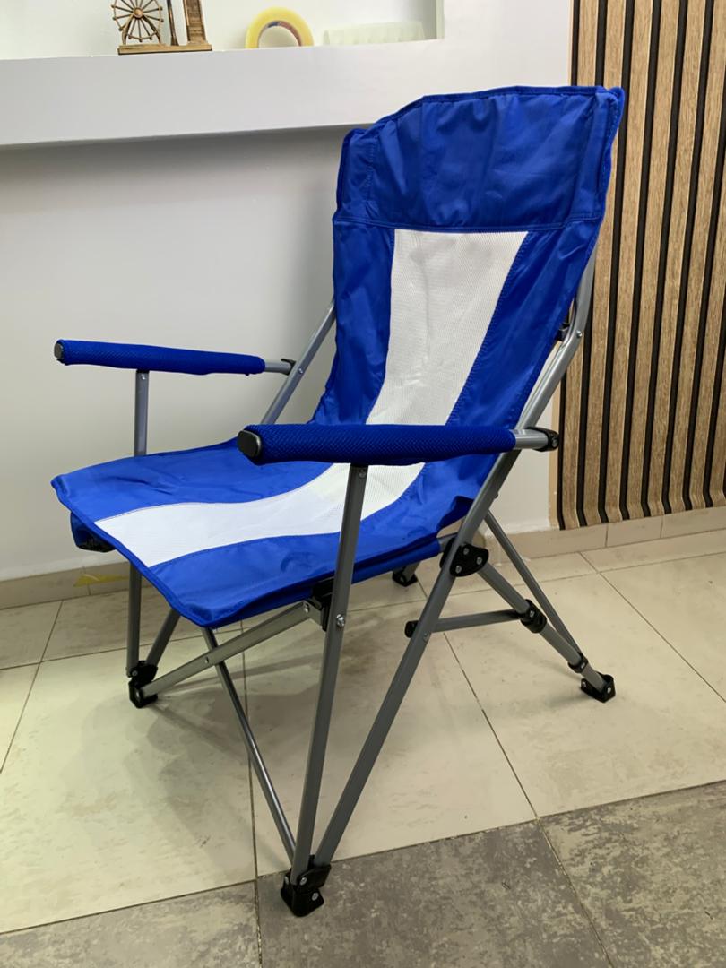 Chaise de camping pliable légère et durable de qualité supérieure avec porte-gobelet – كرسي تخييم جودة عالية