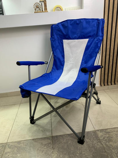 Chaise de camping pliable légère et durable de qualité supérieure avec porte-gobelet – كرسي تخييم جودة عالية