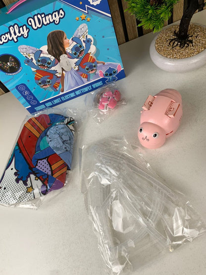 Ailes Magiques Lumineuses pour Enfants Design Stitch Kuromi