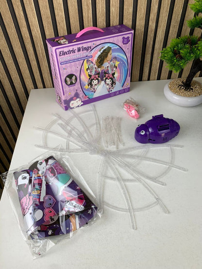 Ailes Magiques Lumineuses pour Enfants Design Stitch Kuromi
