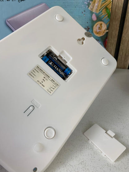 Balance de Cuisine Électronique Écran Affichage LCD MF5.1 – ميزان مطبخ إلكتروني