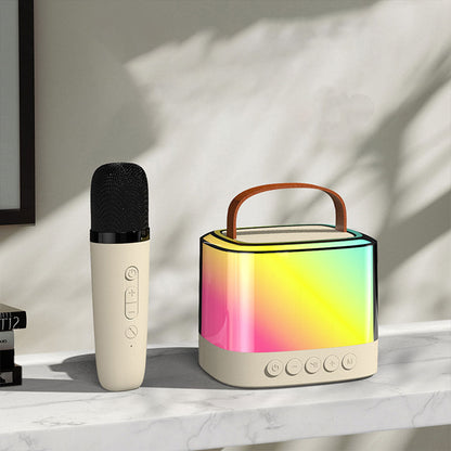 Microphone karaoké sans fil multifonctionnel haut-parleur Bluetooth (U16)