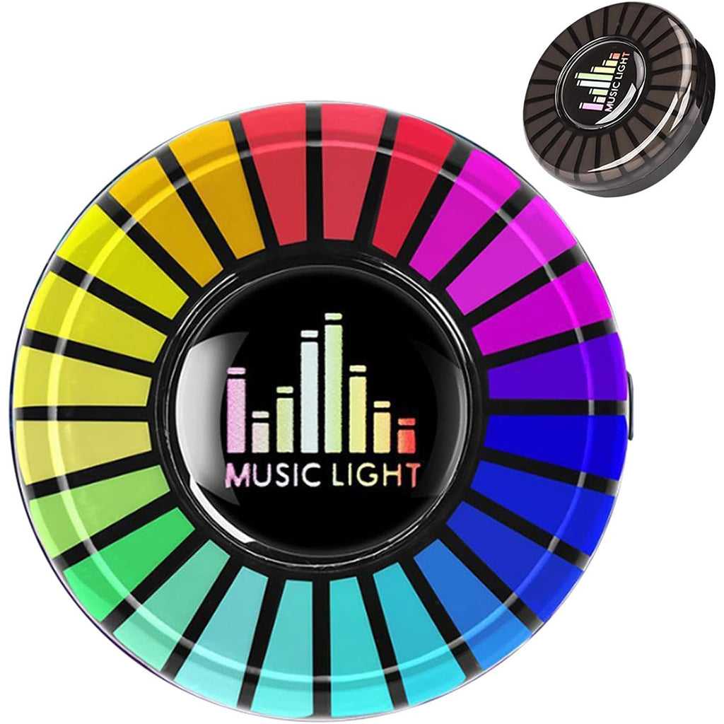 Humidificateur et Lumière d’ambiance colorées avec capteur de son RGB 1Pcs