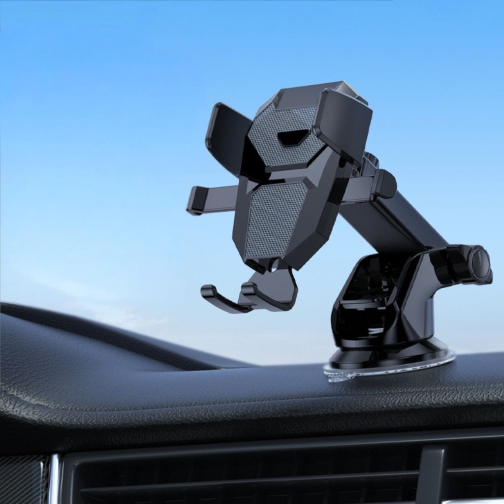 Support de Téléphone Solide pour Voiture Rotatif à 360° – حامل هاتف للسيارة دوار 360 درجة