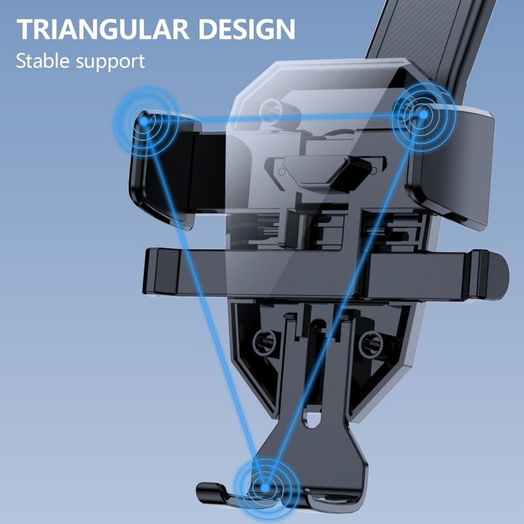 Support de Téléphone Solide pour Voiture Rotatif à 360° – حامل هاتف للسيارة دوار 360 درجة