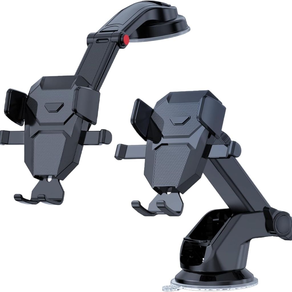 Support de Téléphone Solide pour Voiture Rotatif à 360° – حامل هاتف للسيارة دوار 360 درجة