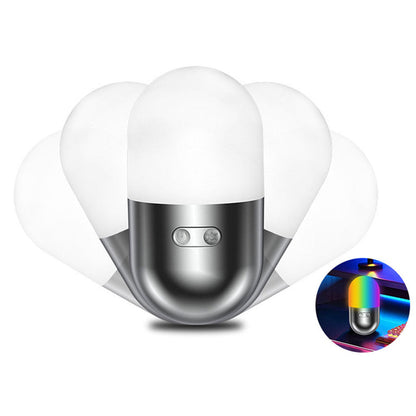 Lampe de camping rechargeable avec changement de couleur RVB – مصباح تخييم ملون