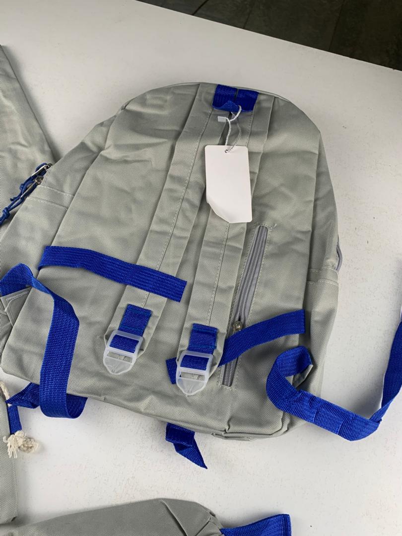 Ensemble de sacs d’école Kawai pour adolescents 4Pcs Lapin X Gris – محفظة 4 قطع كاواي رمادي