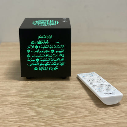 Cube du Al-Quran avec Contrôle via Application Mobile et Télécommande – جهاز تلاوة القرآن الكريم