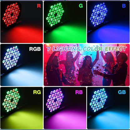 Projecteur Stroboscope LED RVB 36 LED avec Télécommande – جهاز الألعاب الضوئية