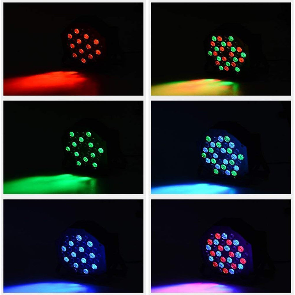 Projecteur Stroboscope LED RVB 36 LED avec Télécommande – جهاز الألعاب الضوئية