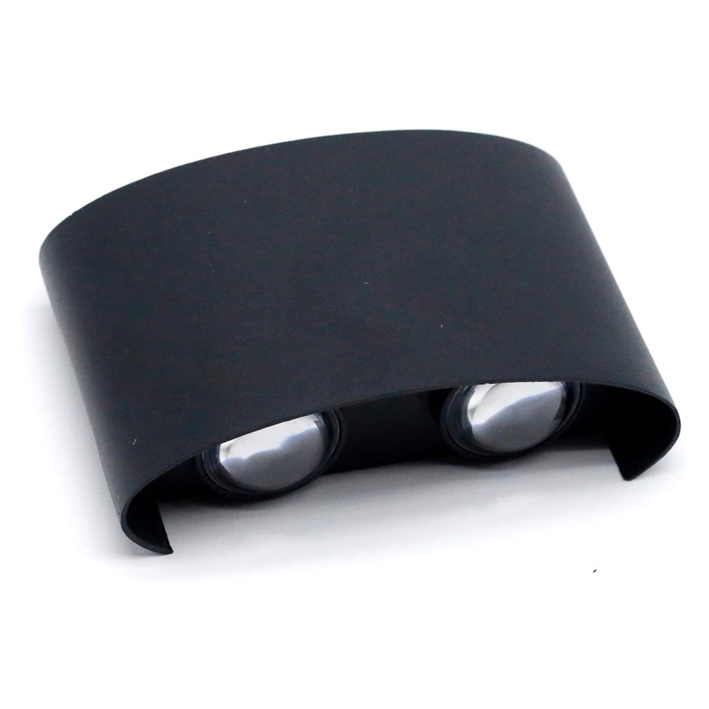 Applique Murale LED 4W D’Éclairage Extérieur 2 Lampes en PP