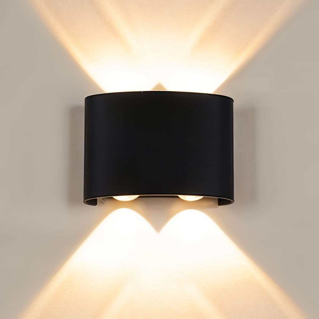 Applique Murale LED 4W D’Éclairage Extérieur 2 Lampes en PP تنزوت