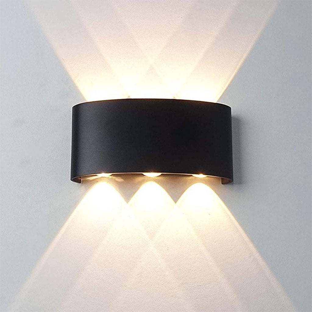 Applique Murale LED 6W D’Éclairage Extérieur 3 Lampes en PP تنزوت